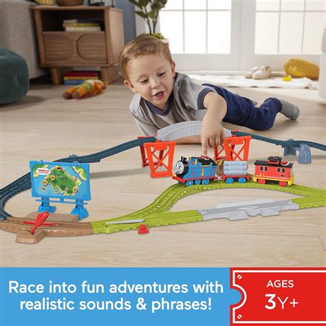 THOMAS & FRIENDS Thomas & Friends Toy Train Set Talking Thomas & India ...