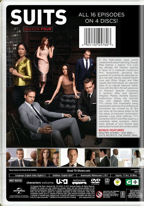 Customer Reviews: Suits: Season Four [4 Discs] - Best Buy