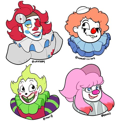 clown cartoon drawings