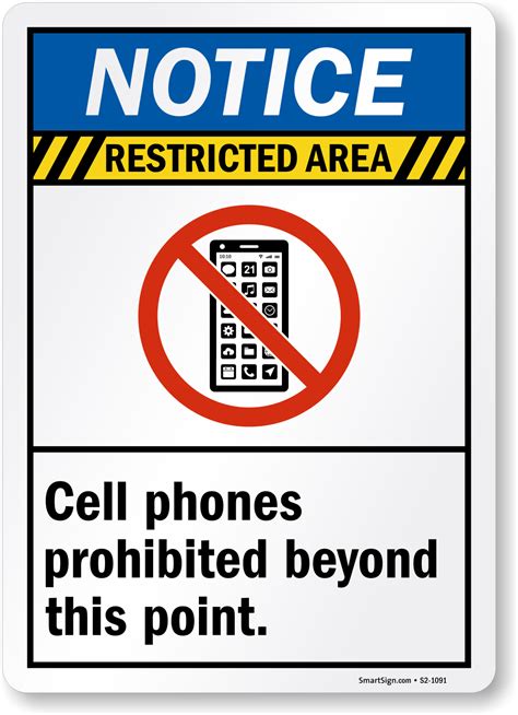 Cell Phone Sign 的图像结果