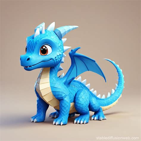 dragon 3d model Prompts | Stable Diffusion Online