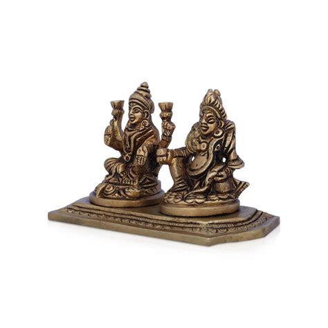 Giri - Laxmi Kuber Idol | Brass Statue | Lakshmi Kubera Brass Statue