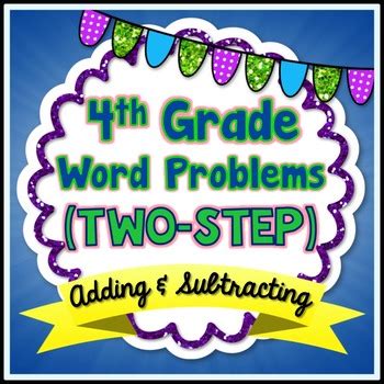 Image result for Two-Step Word Problems Grade 4