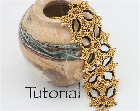 Buy Hubble Stitch Fire Polish and Seed Bead Bead Bracelet Tutorial at ...