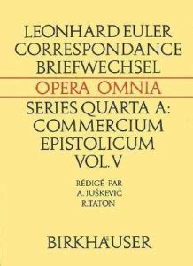Correspondance de Leonhard Euler avec A. C. Clairaut, J. d'Alembert et ...