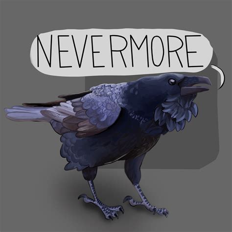 Quoth The Raven Nevermore Meaning E.A. Poe "The Raven" Book on Behance