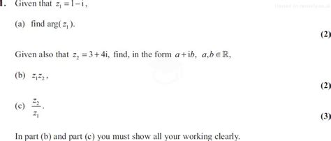 Complex Numbers a Level Maths 的图像结果