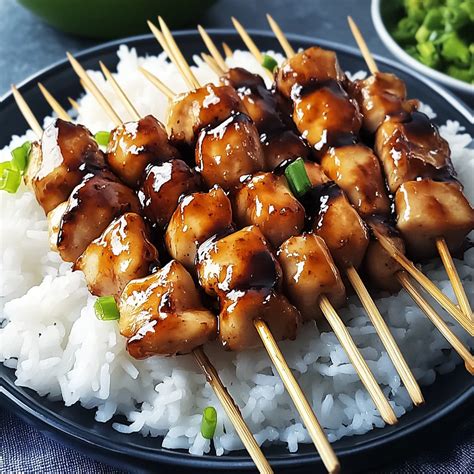Teriyaki Chicken Skewers