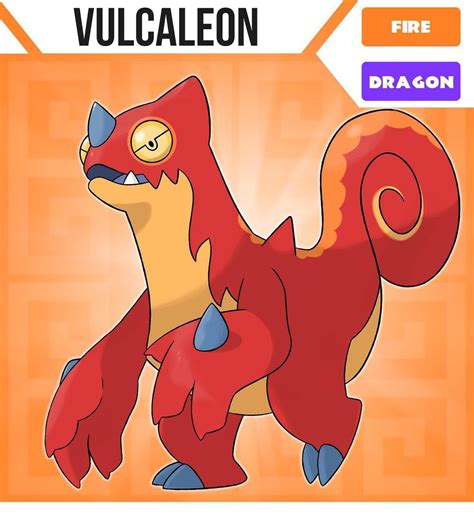 Dalerah Region on Instagram: “083 - VULCALEON, Overheated Pokemon Type ...