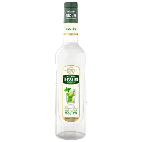 Buy Mathieu Teisseire Mojito & Green Apple Syrup, 2 x 1000 ml with Free ...