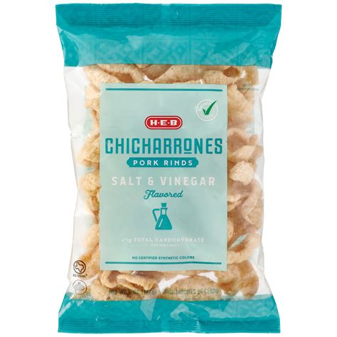 H-E-B Chicharrones Pork Rinds - Salt & Vinegar, 5 oz | Joe V's Smart ...
