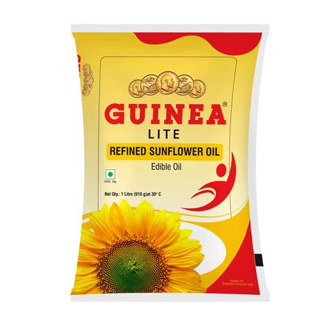 Guinea Lite Refined Sunflower Oil 1 Ltr Pouch – Guniea