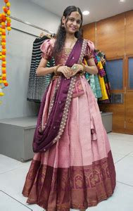 MR Y Self Design Semi Stitched Lehenga Choli - Buy MR Y Self Design ...