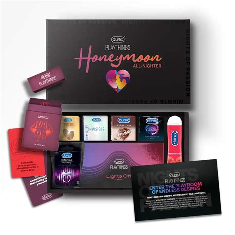 Honeymoon Playkit: Condoms, Ring, Lube – Durex India