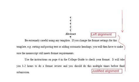 Image result for Right-Aligned Dissertation Formatting Example