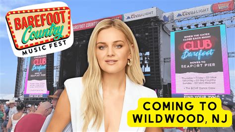 Kelsea Ballerini Is Coming to Wildwood For the Barefoot Country Music Fest - Wildwood Video Archive