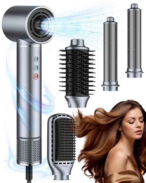 Amazon.com : Dryhsip 5 in 1 Hot air Blow Dryer Brush Hair Dryer Curling ...