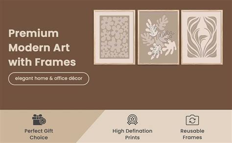 kotart Boho Art Home Decoration Paintings With Frame For Living Room ...
