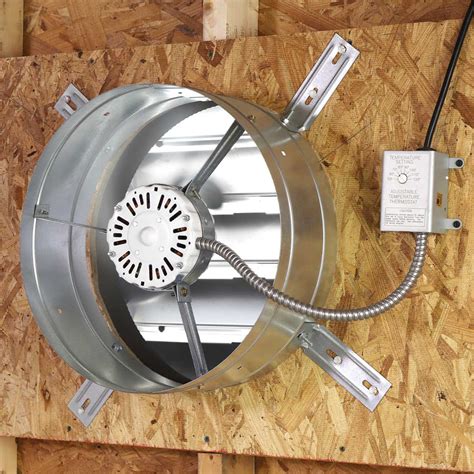 Maxx Air 1,600 CFM Gable Mount Power Attic Ventilator – USFanco