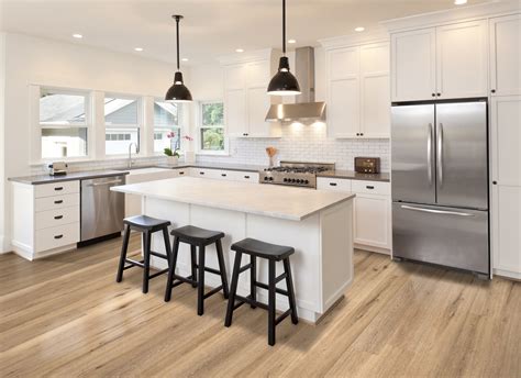 LVP - Natural Elm Wide+ Click Flooring | Interior design kitchen ...
