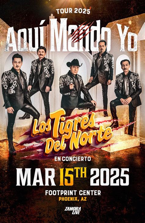 Los Tigres Del Norte at Footprint Center, Footprint Center, Phoenix, 15 ...