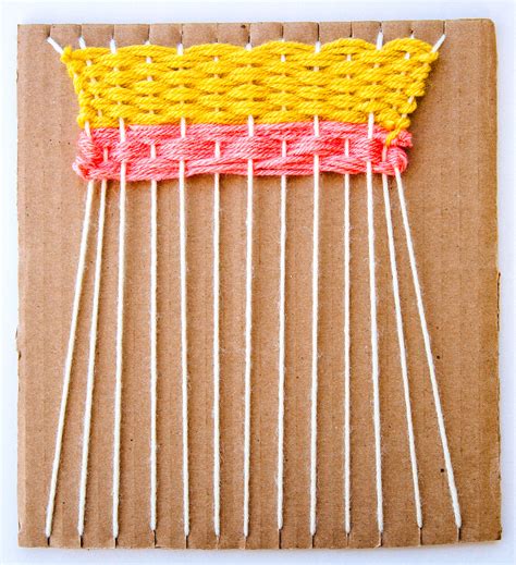 Diy Cardboard Weaving Loom at Michelle Cash blog
