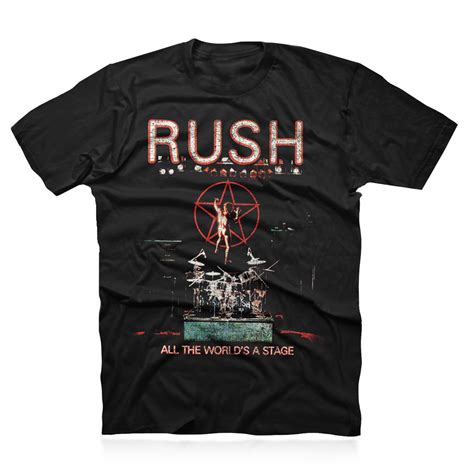 Camisetas De Banda Rush