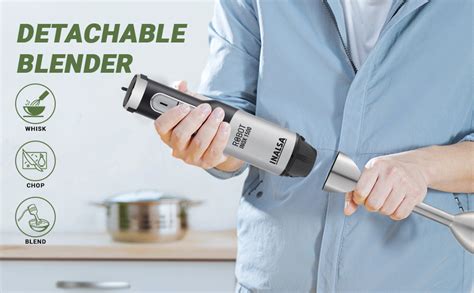 Buy INALSA Hand Blender for Kitchen 1500 Watts|Super Silent DC Motor ...