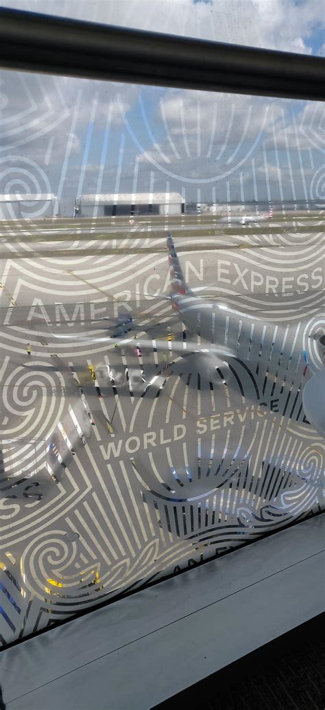 MIA Centurion lounge has quite the view! : r/amex