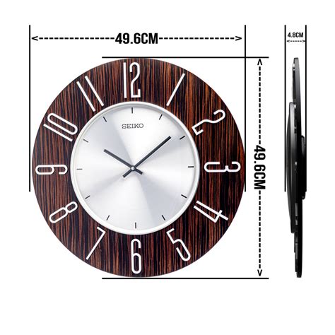 Seiko Online QXA800B Wooden Toned Decor Clock – SEIKO CLOCKS INDIA