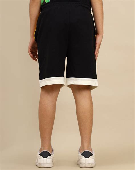 Minions Printed Regular Fit Shorts For Boys – Kidsville