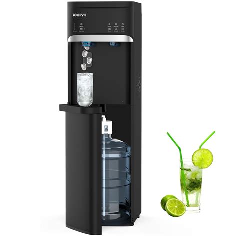 SOOPYK 3 in 1 Hot and Cold Water Dispenser with Ice Maker Bottom Load ...