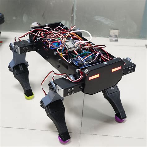 Customized AI Voice-Assisted, Voice and Mobile-Controlled Quadruped Ro ...