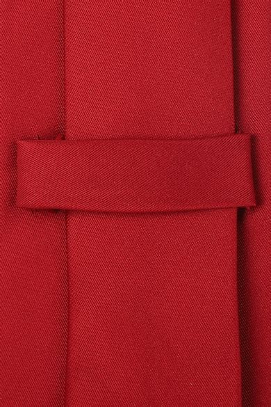 Buy Men Red Solid Tie Online - 674639 | Peter England