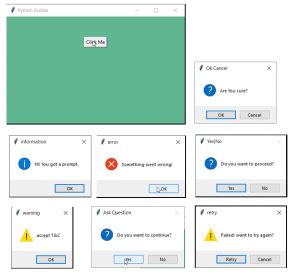 Image result for Entry Message Box in Python