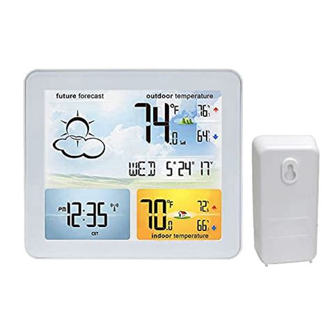 Sprugal Weather Station | Colour Screen | Forecaster with Temperature ...