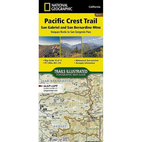 National Geographic Pacific Crest Trail: San Gabriel and San Bernardino ...