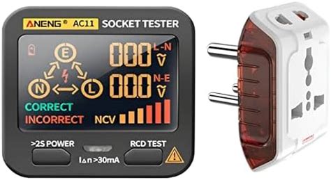 SEW 1812 RCD/GFCI/ELCB Tester : Amazon.in: Industrial & Scientific