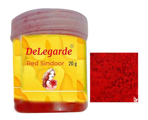 DeLegarde Red Sindoor for Women, Organic Sindoor powder, Kumkum Powder ...