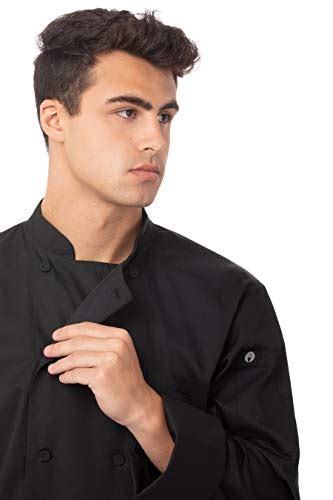 Chef Works Unisex-Adult's Calgary Cool Vent Chef Coat, Black, 5XL ...