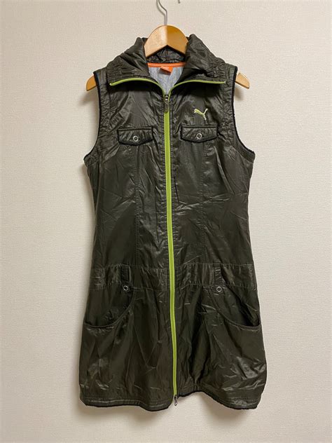 late2000's〜early2010's PUMA minimal vest mini-dress | NOVO！