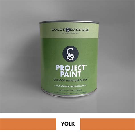 Color Baggage Project Paint Outdoor Satin Yolk Cabinet and Furniture ...