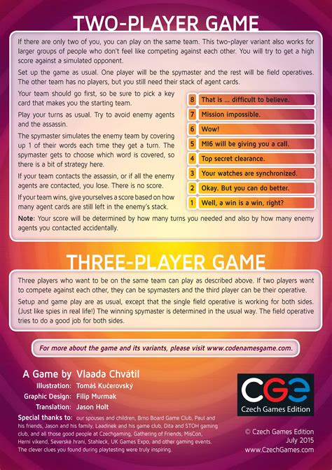 Code Names Rules 的图像结果