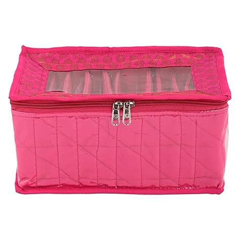 Kuber Industries Cotton Jewelry Kit JKLP1, 10 Pouches (Pink) : Amazon ...