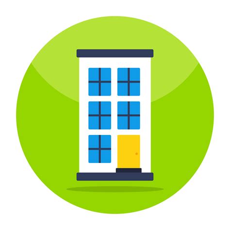 Flat Icon Building 的图像结果