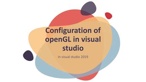 Image result for How to Run OpenGL C Program in Microsoft Visual Studio 2019