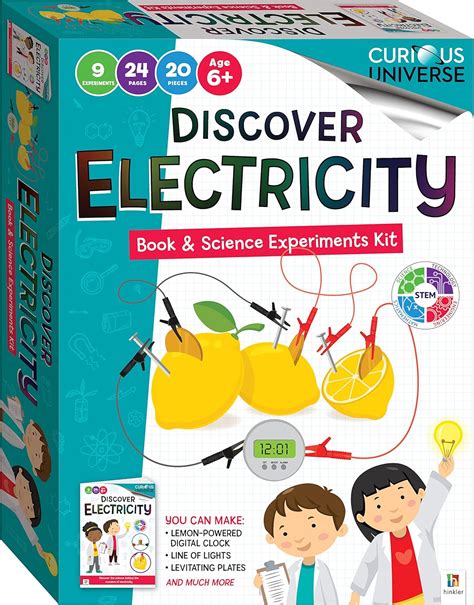 Discover Electricity Book & Science Experiments Kit | Curious Universe ...