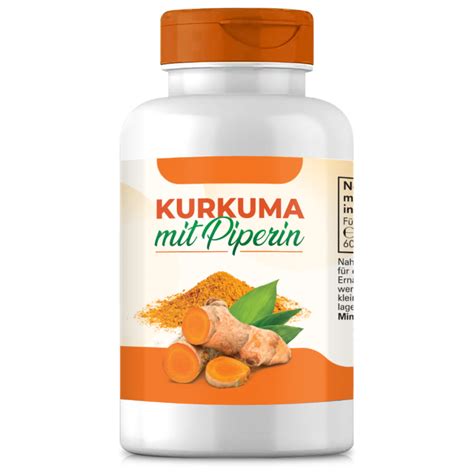 Curcumin Kapseln mit Piperin kaufen