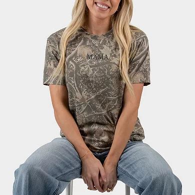 3D Puff Embroidered Mama Block Letters - Women's Heavyweight Crew