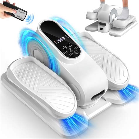 DamKee Under Desk Elliptical Exercise Machine, Ellipse Leg Exerciser As ...